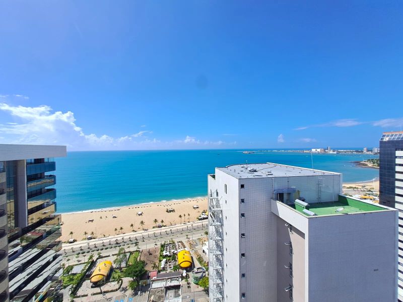 Rooftop view flat beira mar Fortaleza