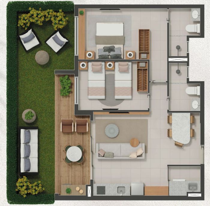 planta 94,56m2